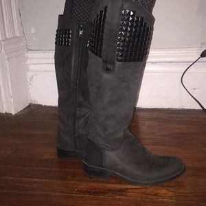 STEVE MADDEN studded boots
